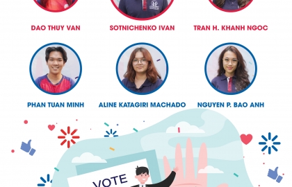 Các thành viên Hội đồng Học sinh trường Horizon